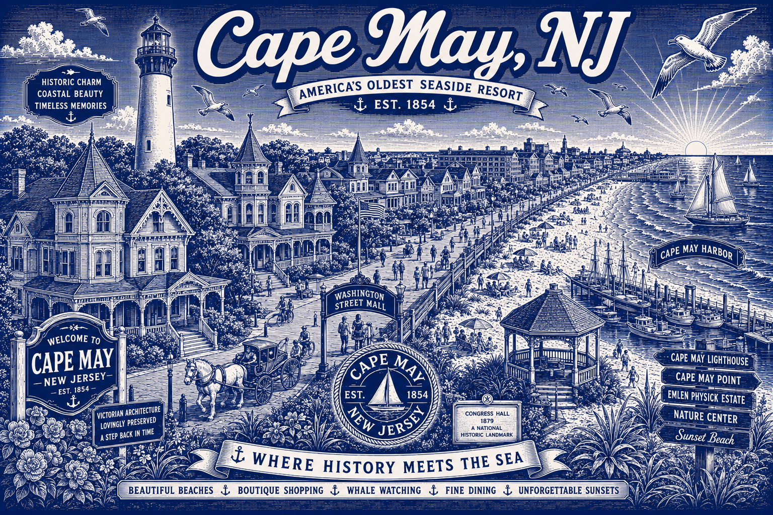 Cape May NJ fiberglass deck service area
