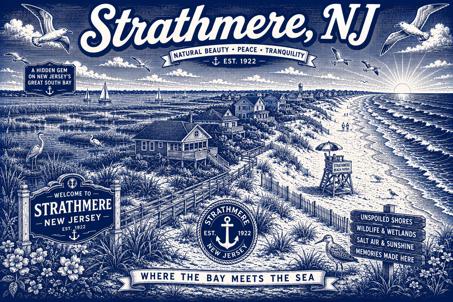 Strathmere NJ fiberglass deck service area